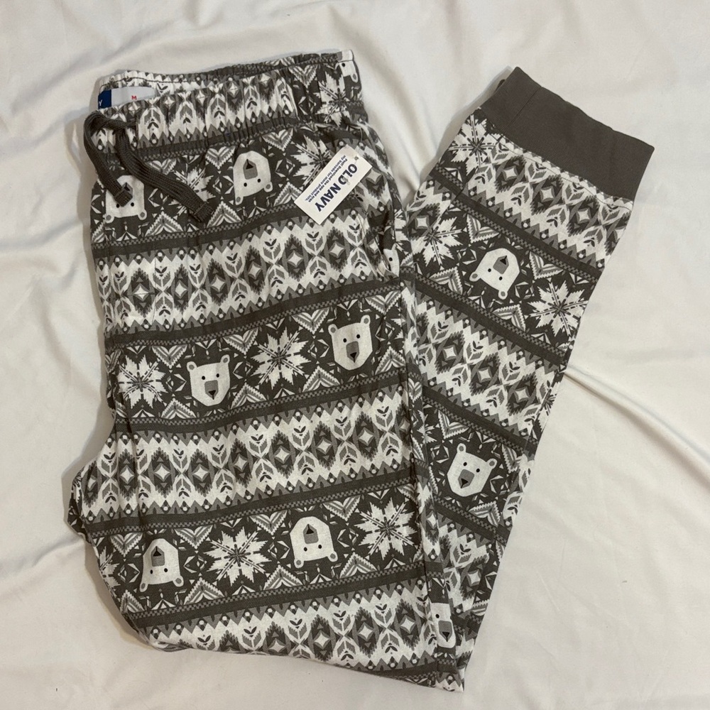 Old Navy Jogger Pajama Pants NWT
